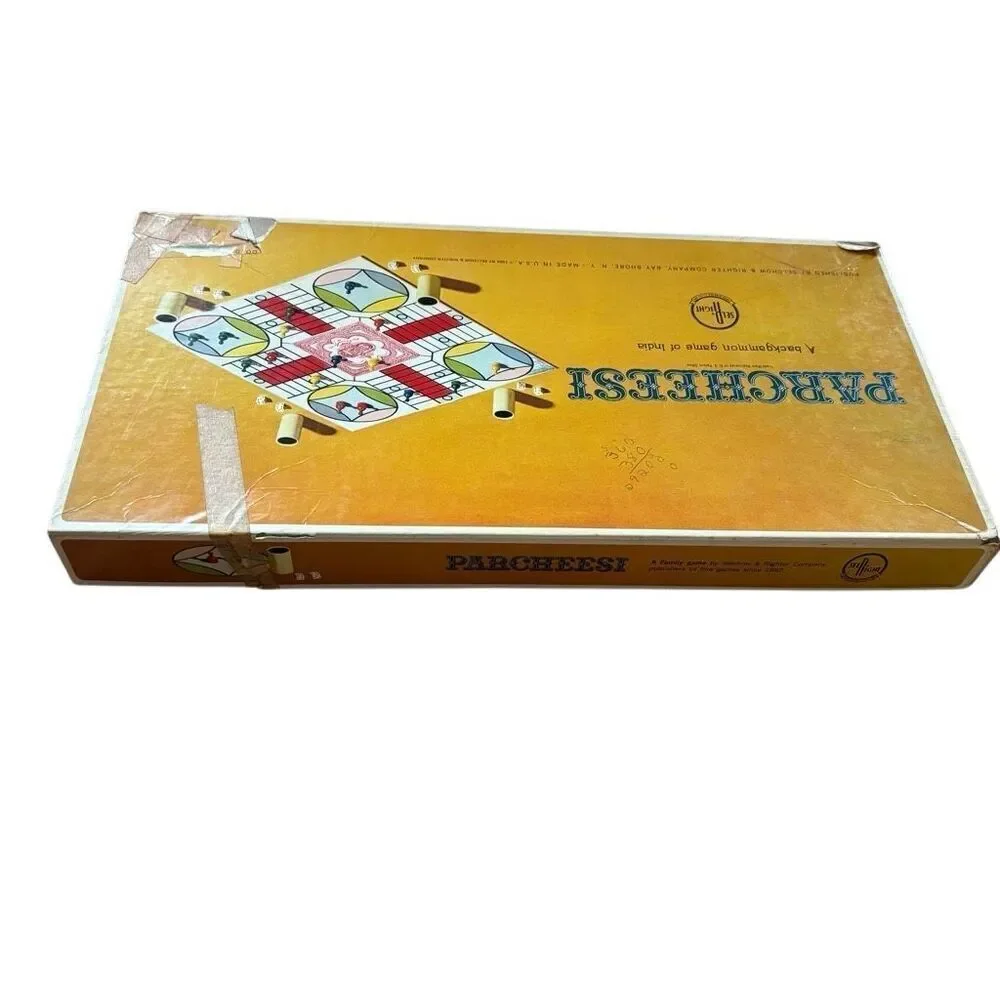 Parcheesi Popular Edition 1967 Selchow & Righter Game